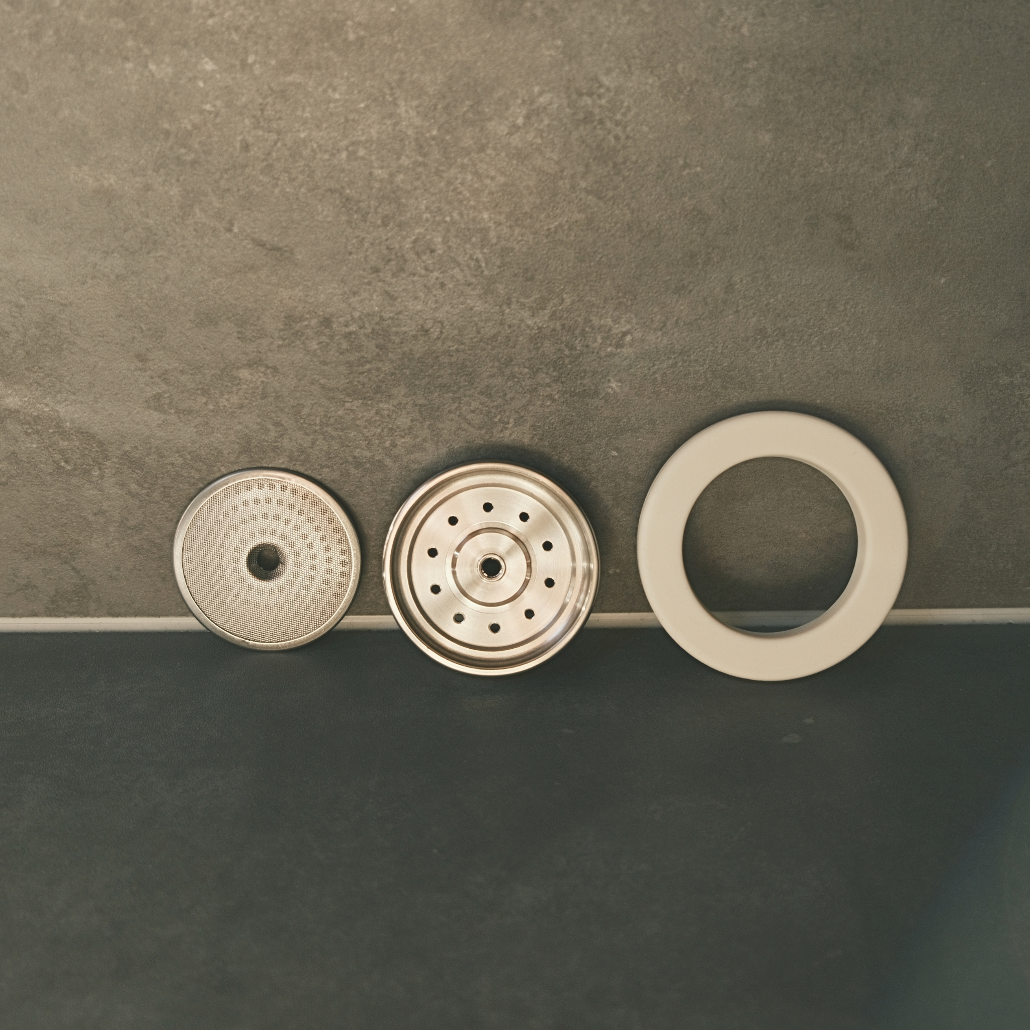 58mm Group Head Upgrade Kit - Precision Shower Screen, Stainless Diffuser Plate and Gasket