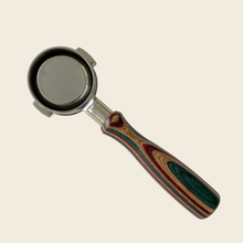 Load image into Gallery viewer, E61 58mm - Bottomless Portafilter - Premium Woodgrain