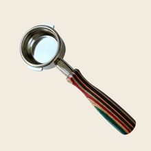 Load image into Gallery viewer, Nuova 58mm - Bottomless Portafilter - Premium Woodgrain