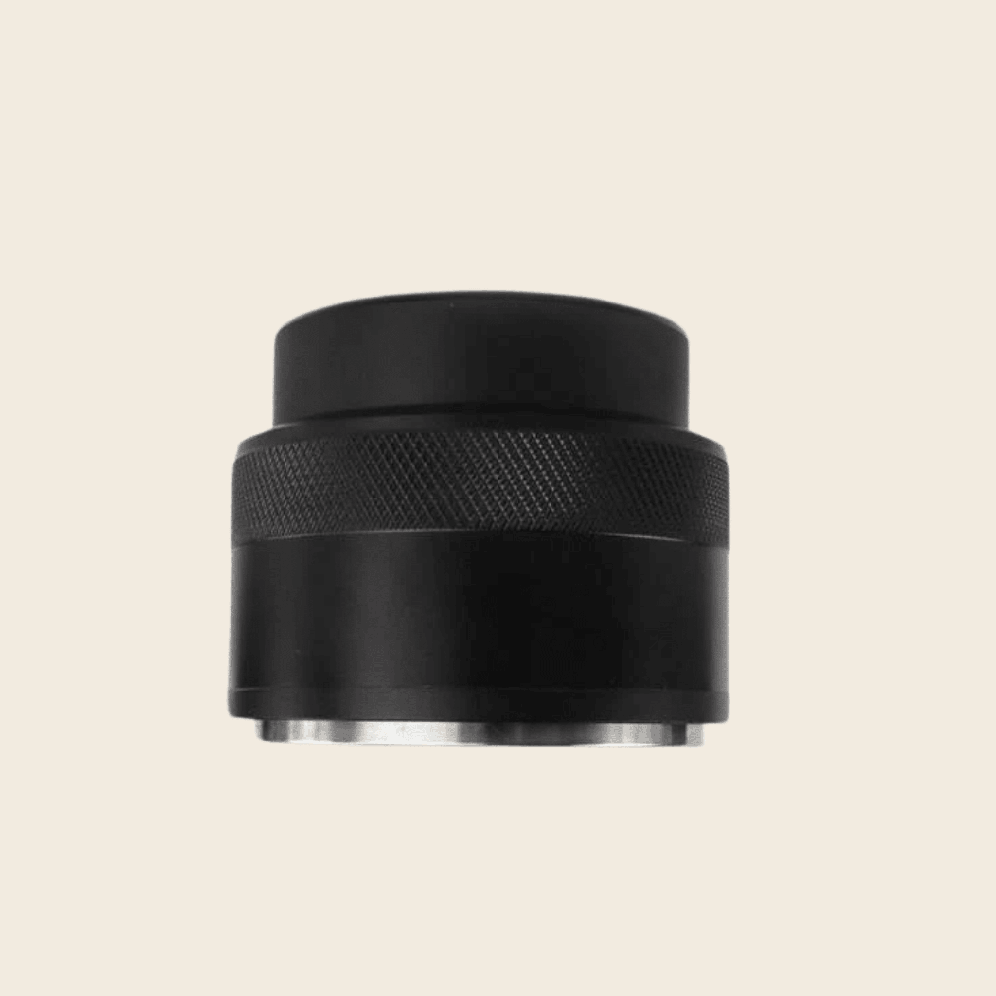 Premium Coffee Press Tamper - 58mm - Black - Barista Grade — front view