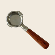 Load image into Gallery viewer, Sage/Breville 58mm - Bottomless Portafilter - Almond Solid Wood