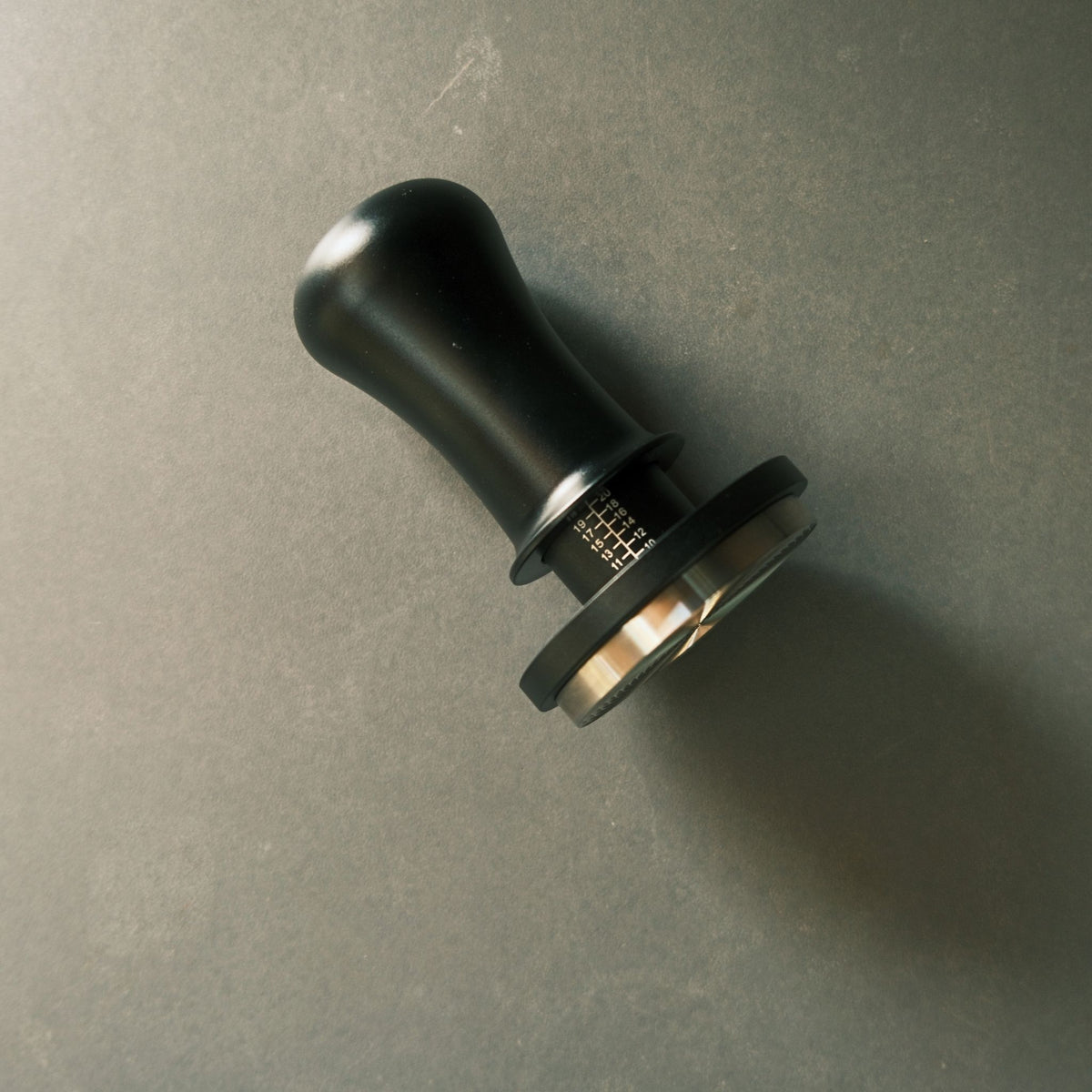 All-Black Self-Levelling Tamper - 51 | 53 | 58mm