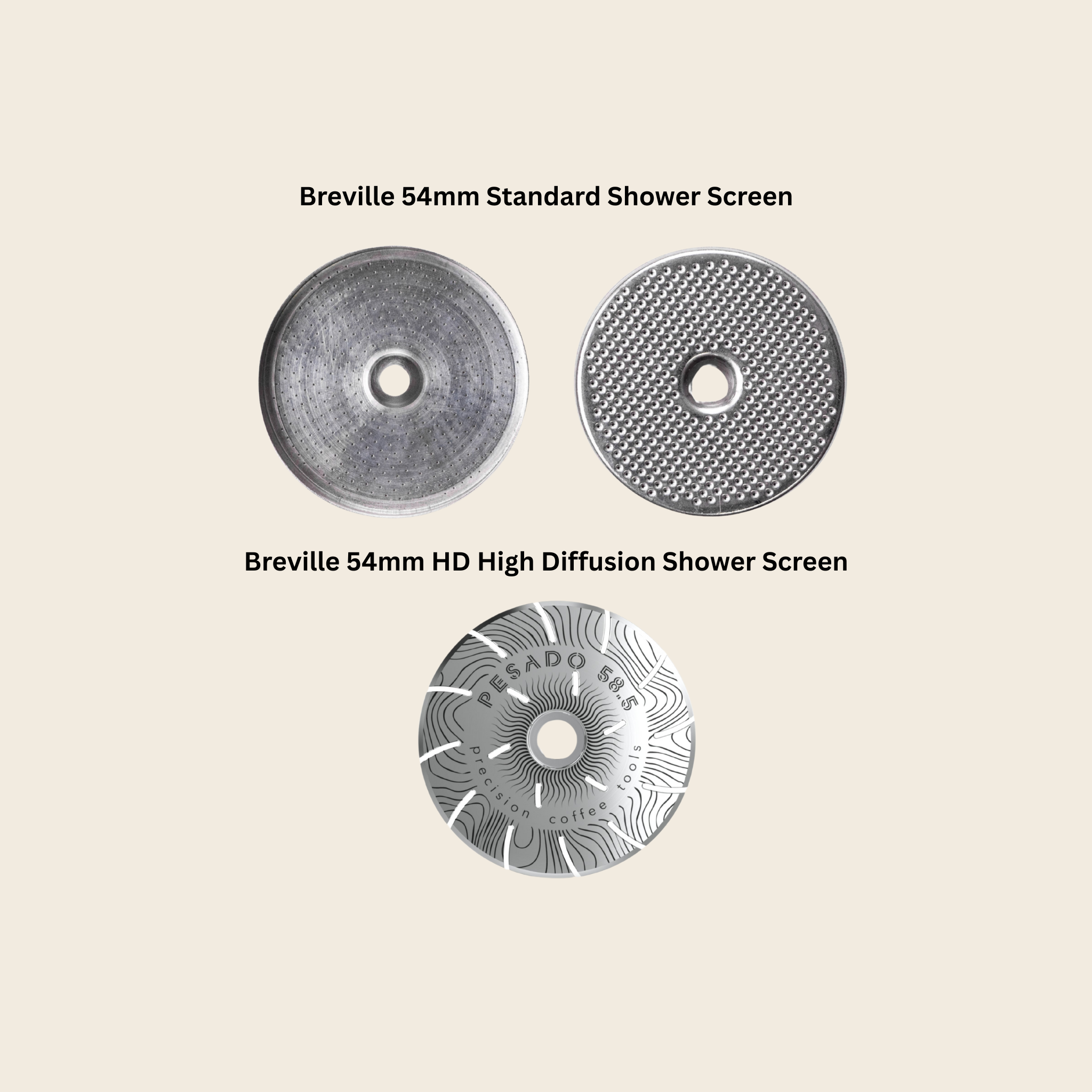High Diffusion Espresso Shower Screen - Breville — view 11