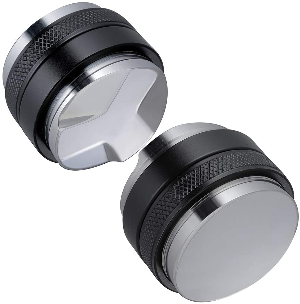 Adjustable 2-in-1 53mm Tamper & Distributor – Barista Grade — lifestyle shot