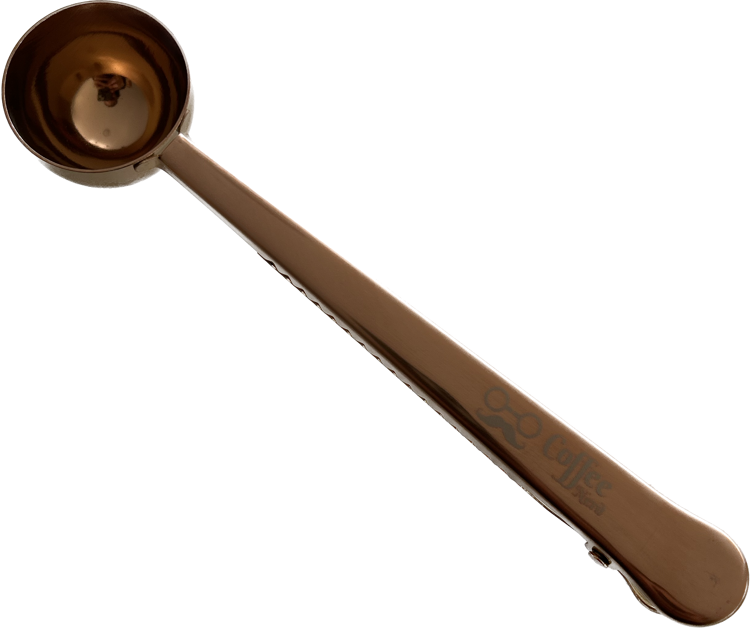 2イン1コーヒー豆スプーンとバッグクリップ