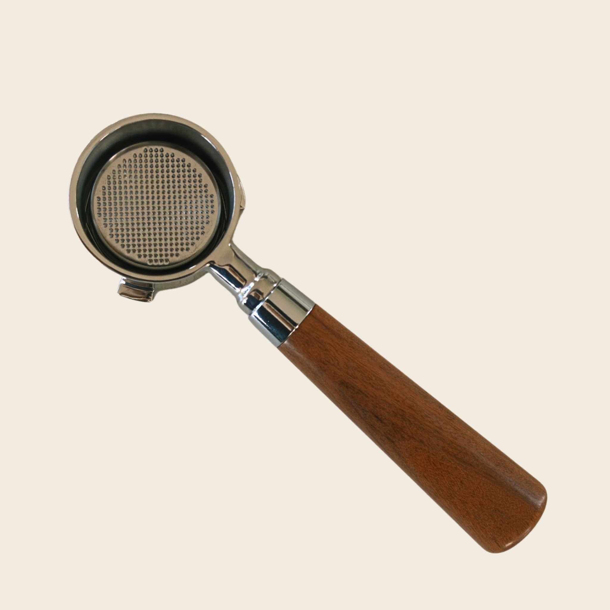 デロンギ ラ スペシャリスタ ボトムレス ポルタフィルター - アーモンド ソリッドウッド