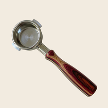 Load image into Gallery viewer, E61 58mm - Bottomless Portafilter - Premium Woodgrain
