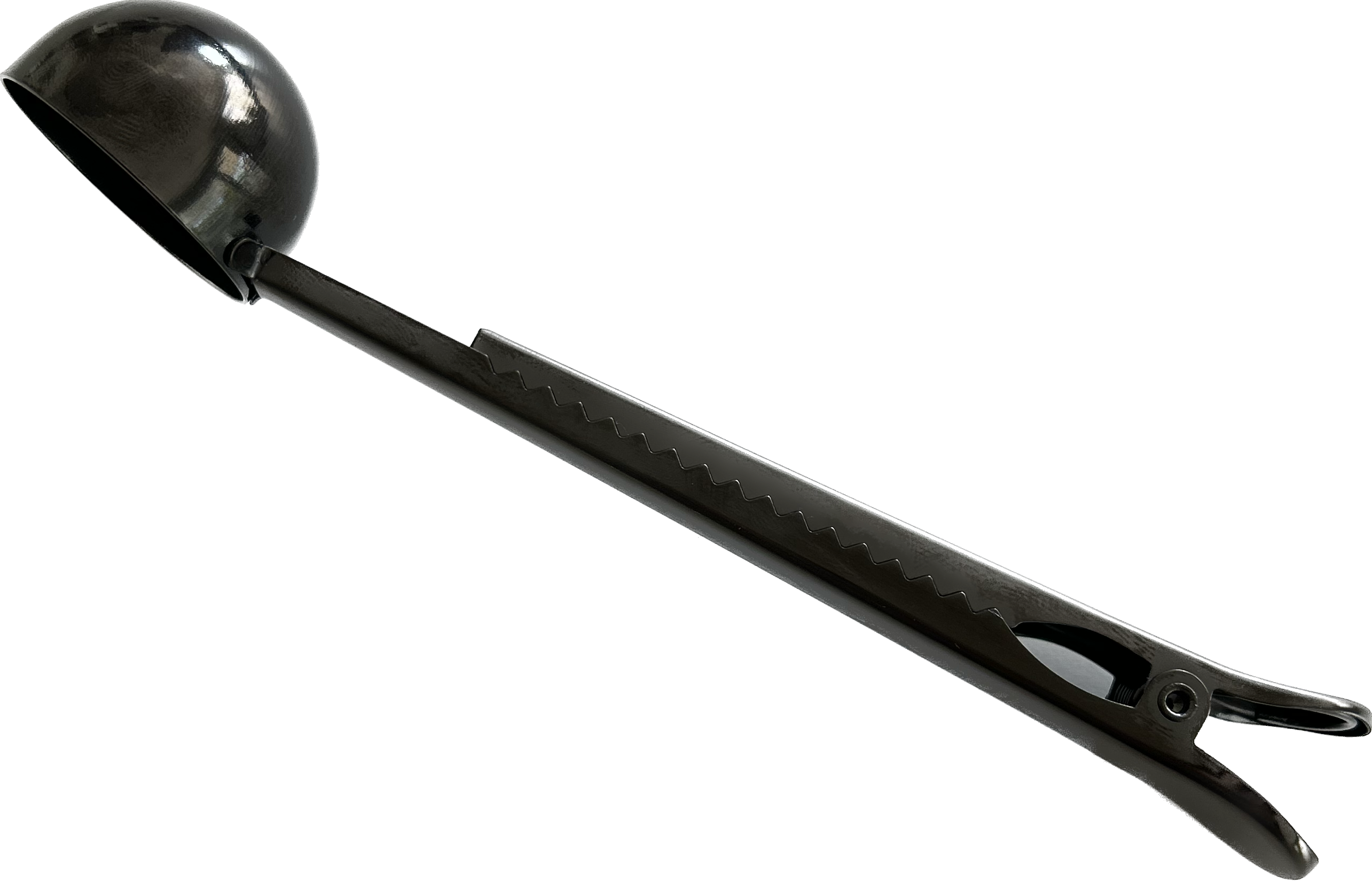 2イン1コーヒー豆スプーンとバッグクリップ