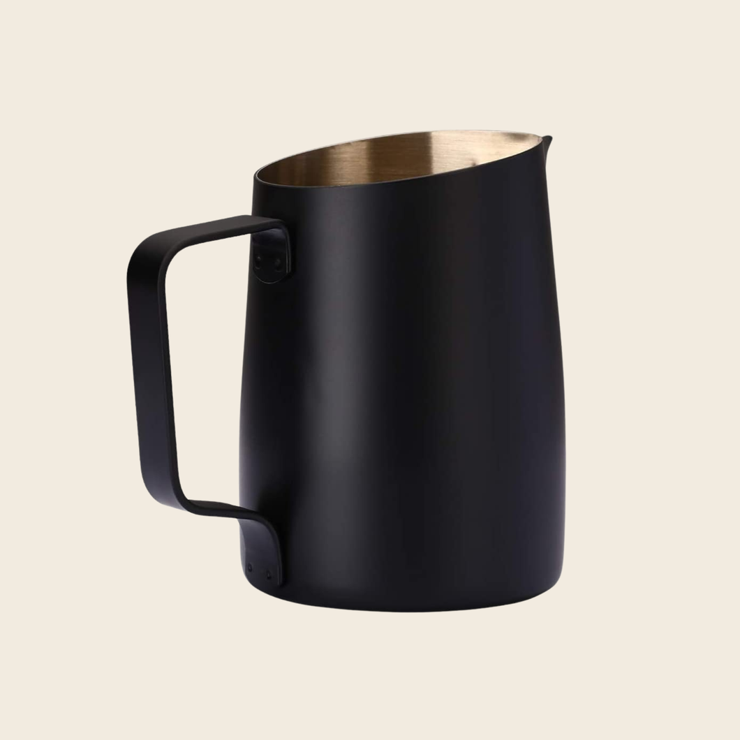 Espresso Milk Frothing Jug - 600ml - Black