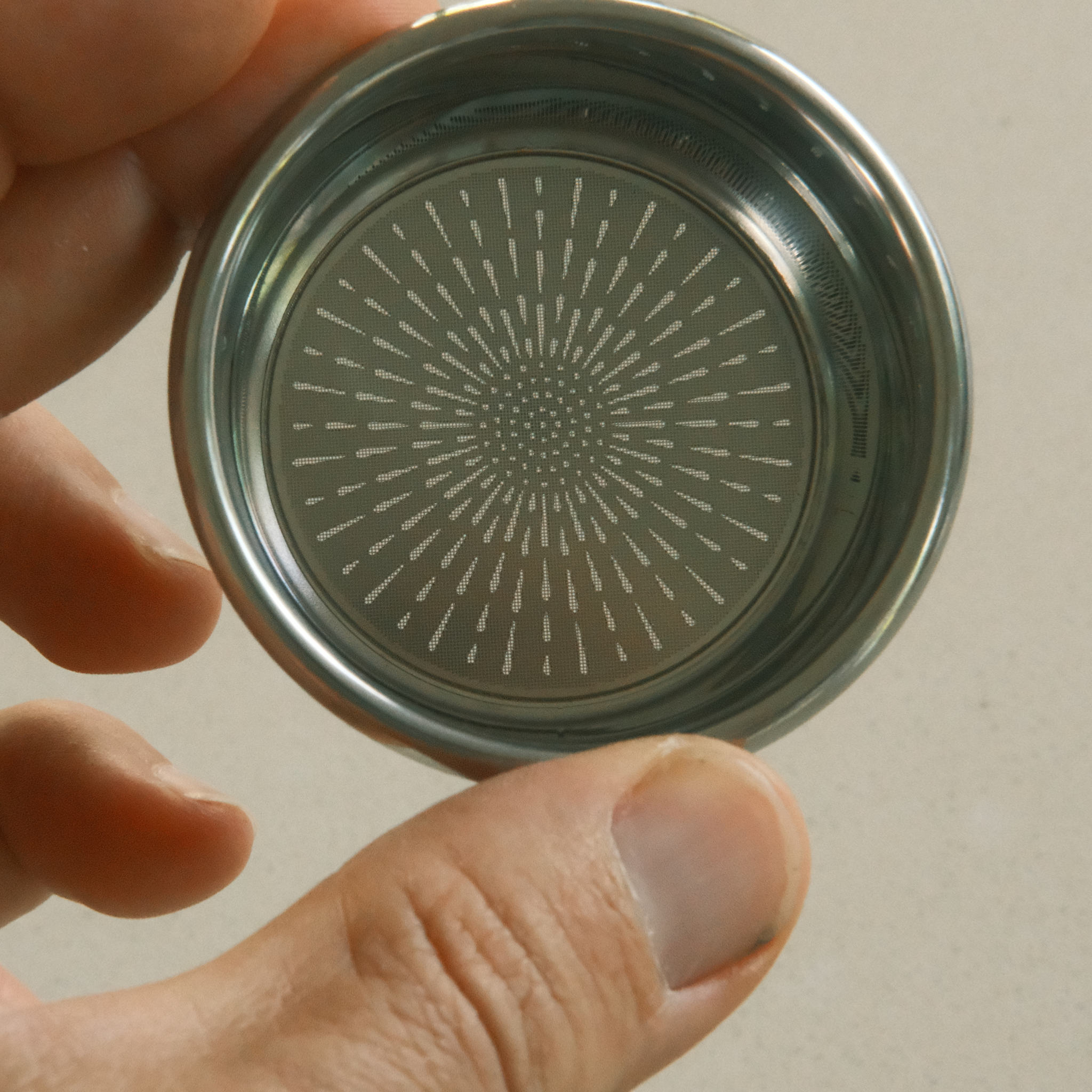 Precision Coffee Basket — High-Performance Espresso Filter — lifestyle shot