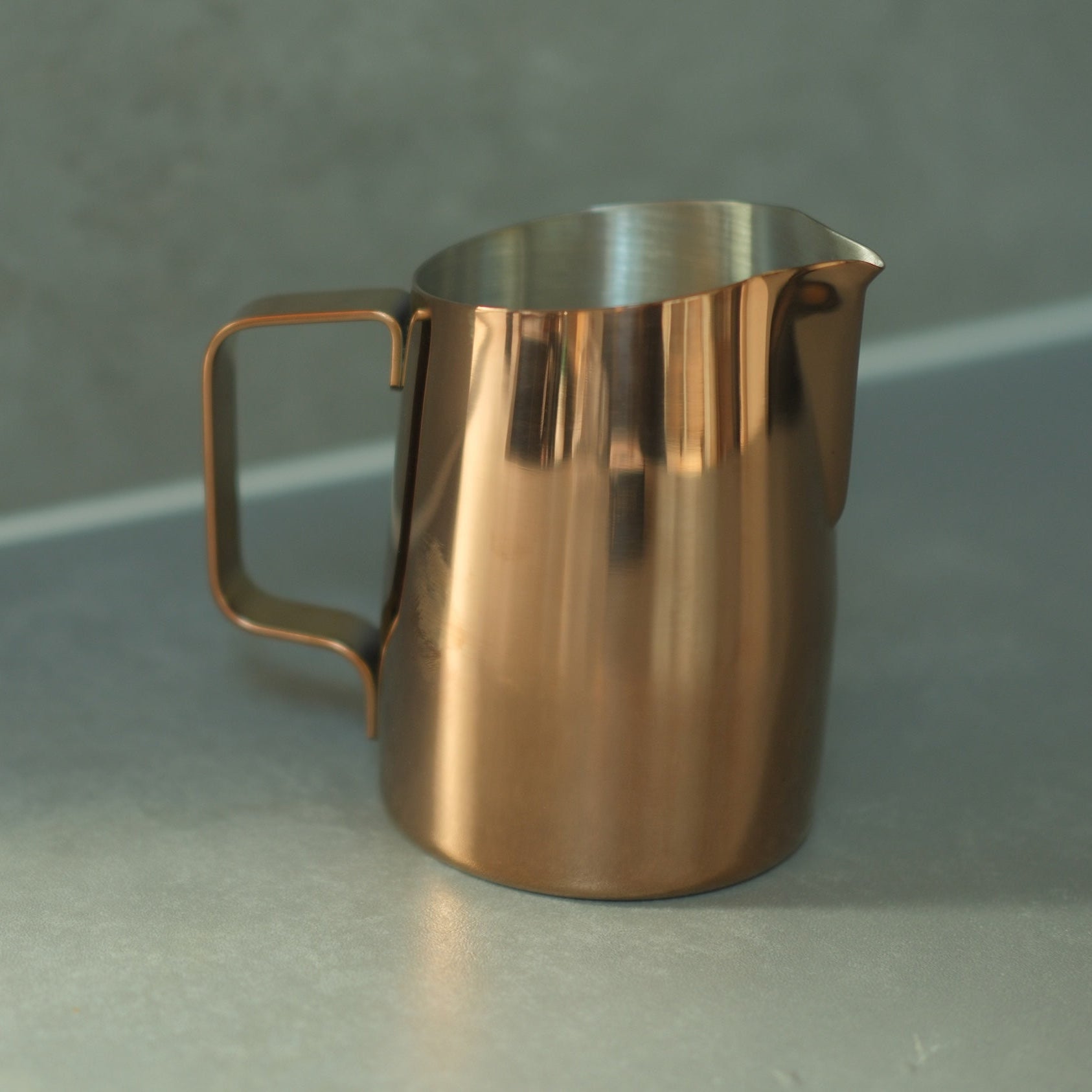 Espresso Milk Frothing Jug - 420ml - Rose Gold