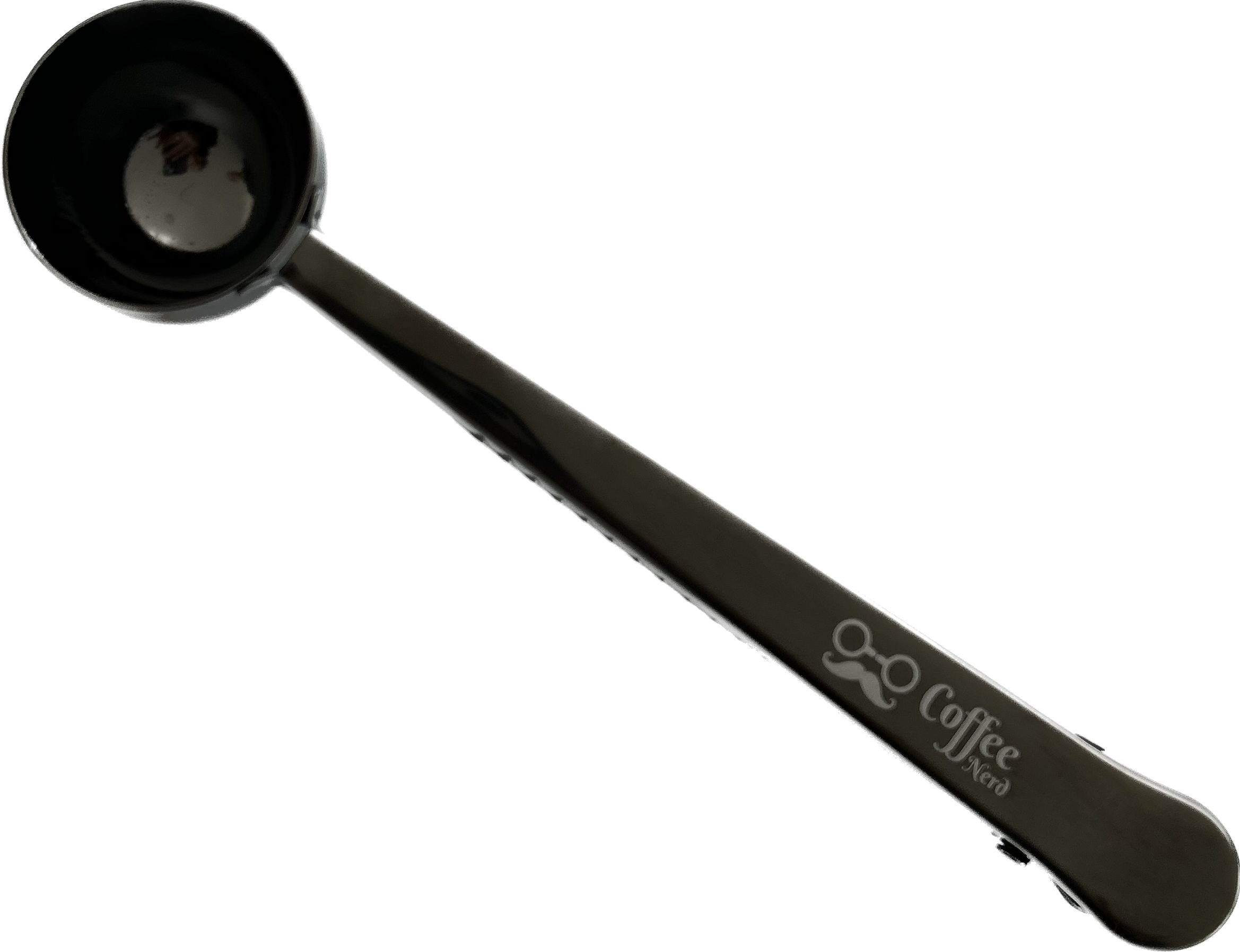 2イン1コーヒー豆スプーンとバッグクリップ